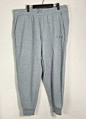 PUMA Men's Sweatpants Grey Sleep Pant 2XL  With Pockets